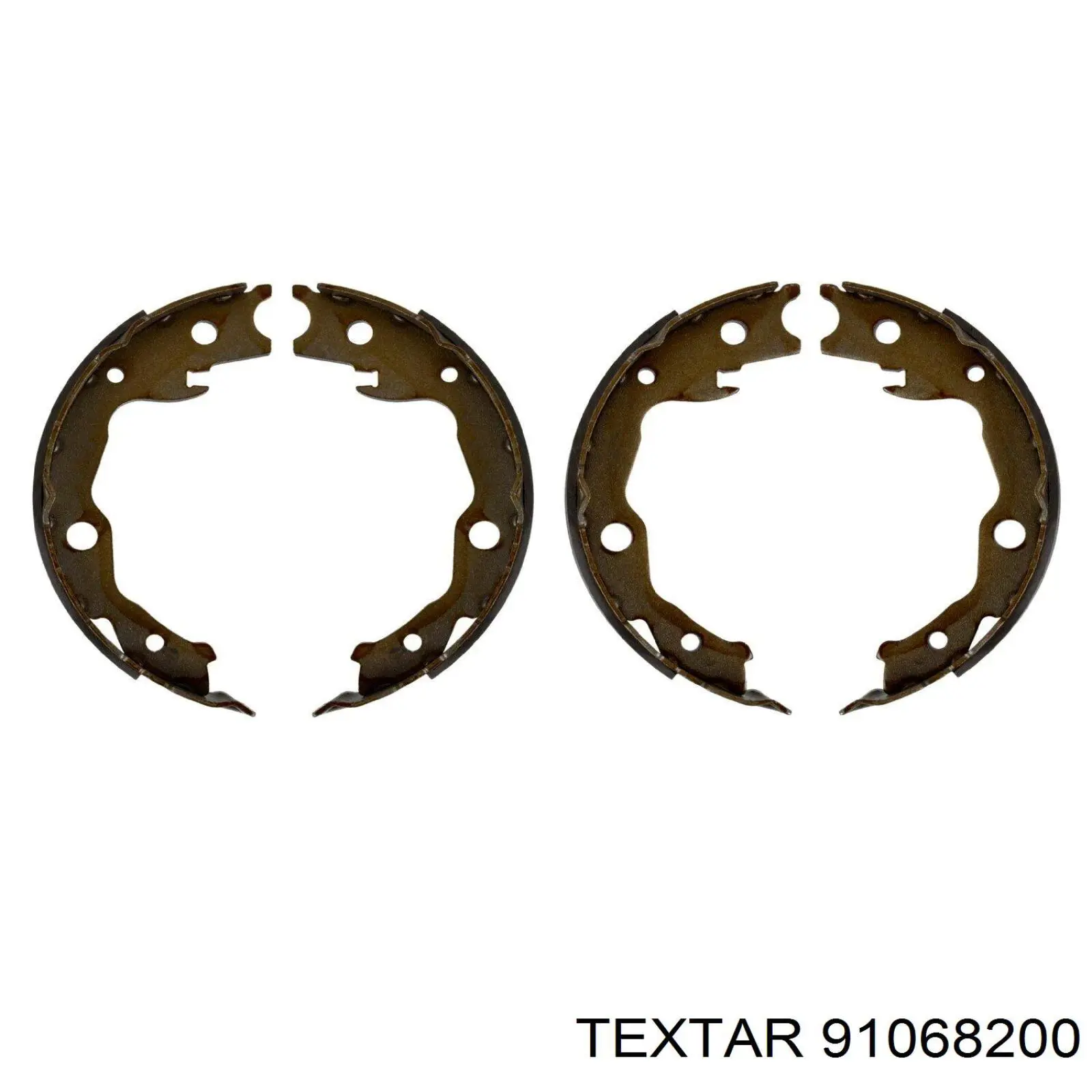 Колодки ручника 91068200 Textar