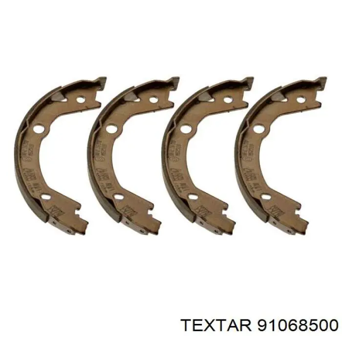 Колодки ручника / стоянкового гальма Textar 91068500 ціна, від 18.25 USD