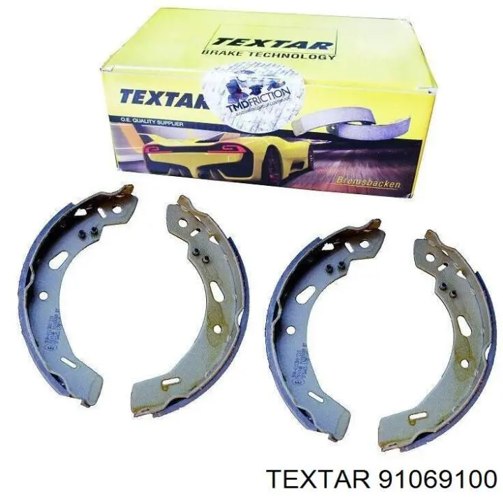 Колодки ручника / стоянкового гальма Textar 91069100 ціна, від 32.40 USD