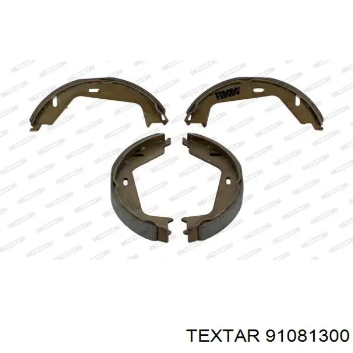 Колодки ручника 91081300 Textar