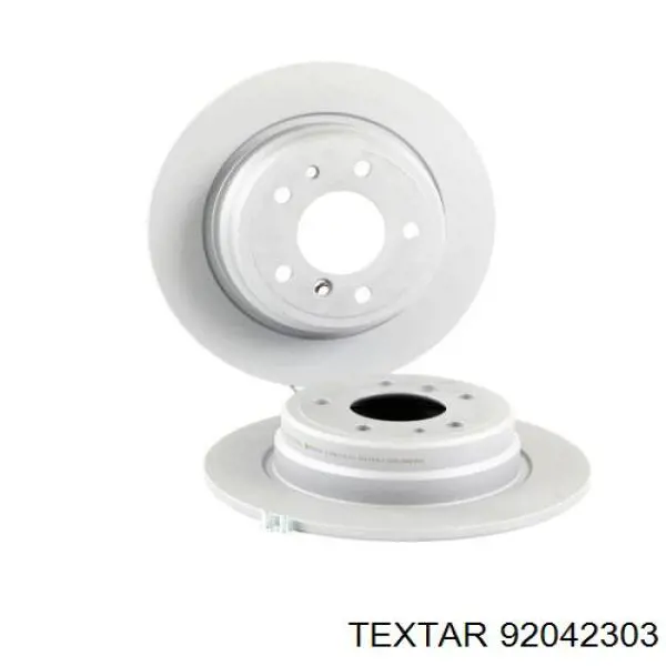 Диск гальмівний задній Textar 92042303