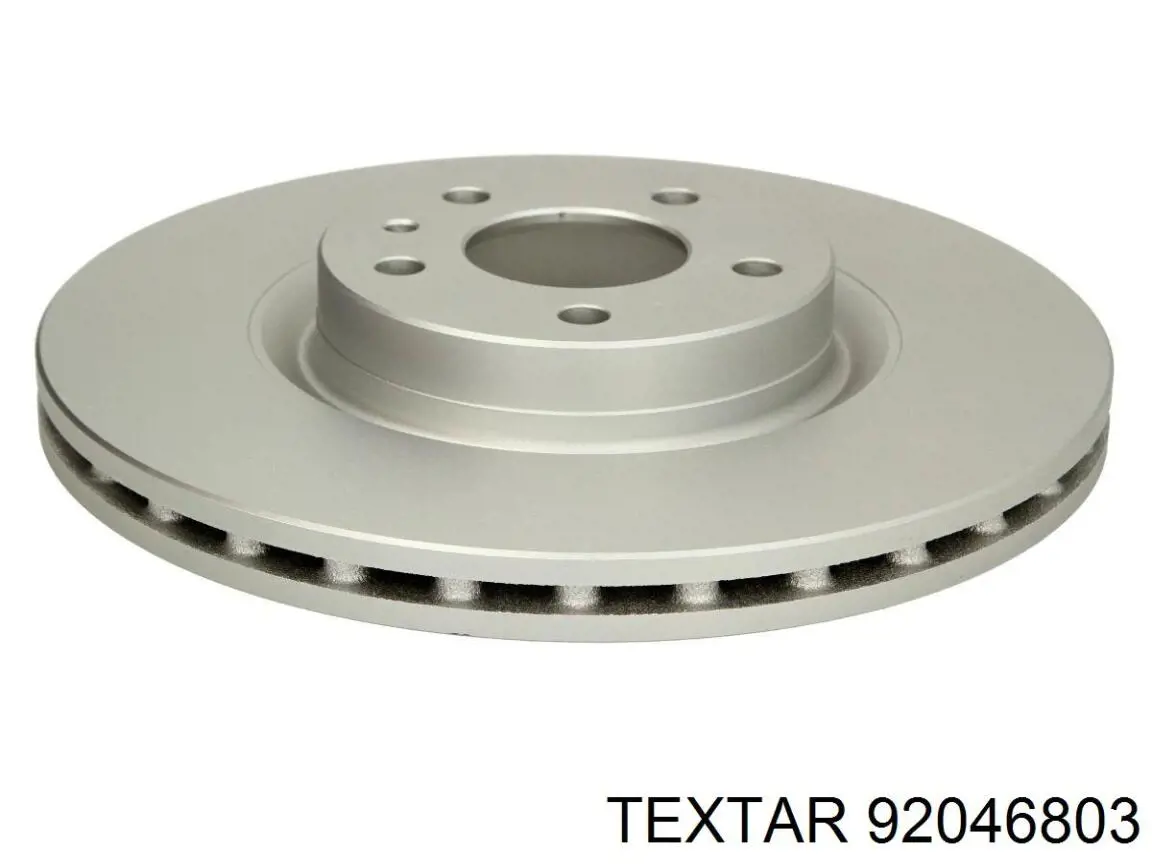 92046803 Textar диск гальмівний передній
