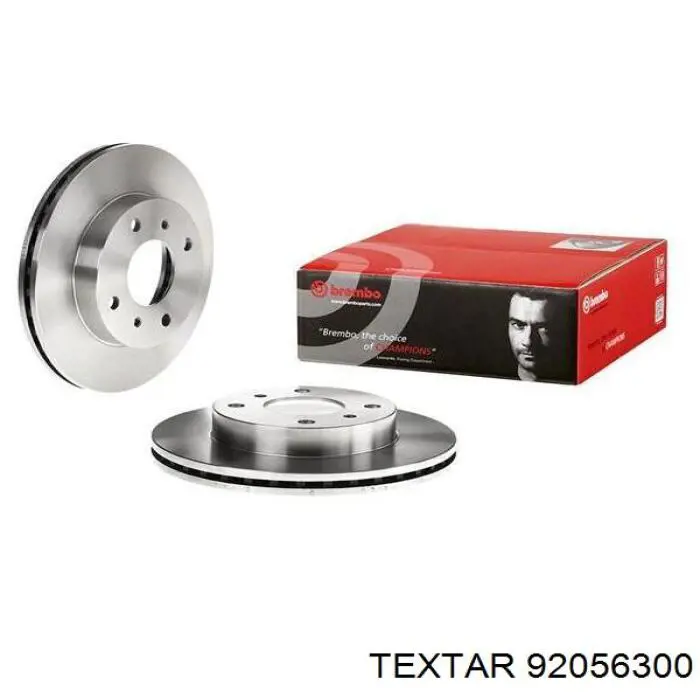 Купити 92056300 Textar Ротор гальмівний