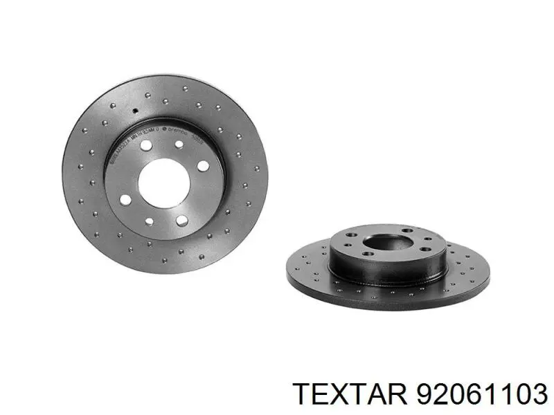 92061103 Textar Дискові гальма