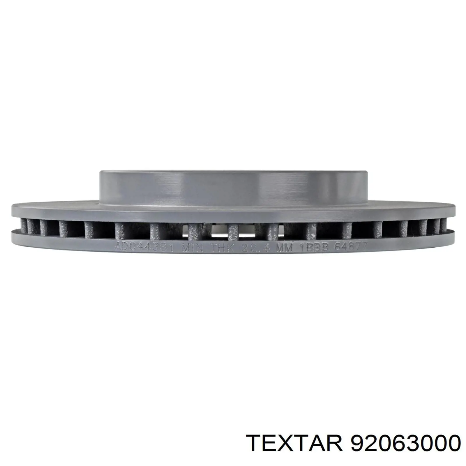 Купити 92063000 Textar Ротор гальмівний