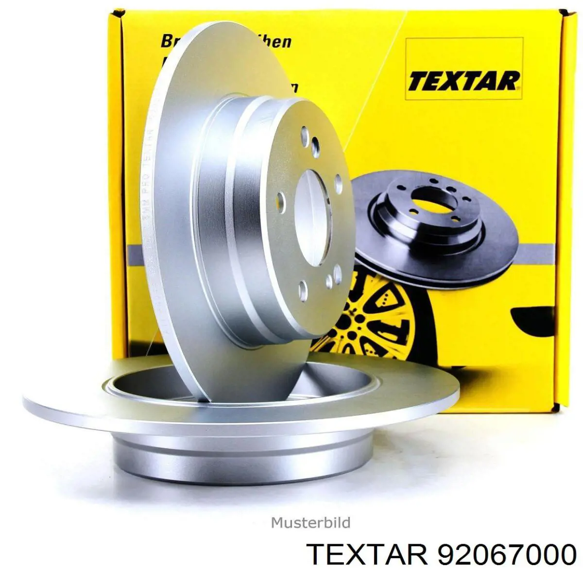 92067000 Textar Дискові гальма