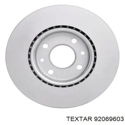 Диск переднього гальма Textar 92069603 ціна, від 25.33 USD