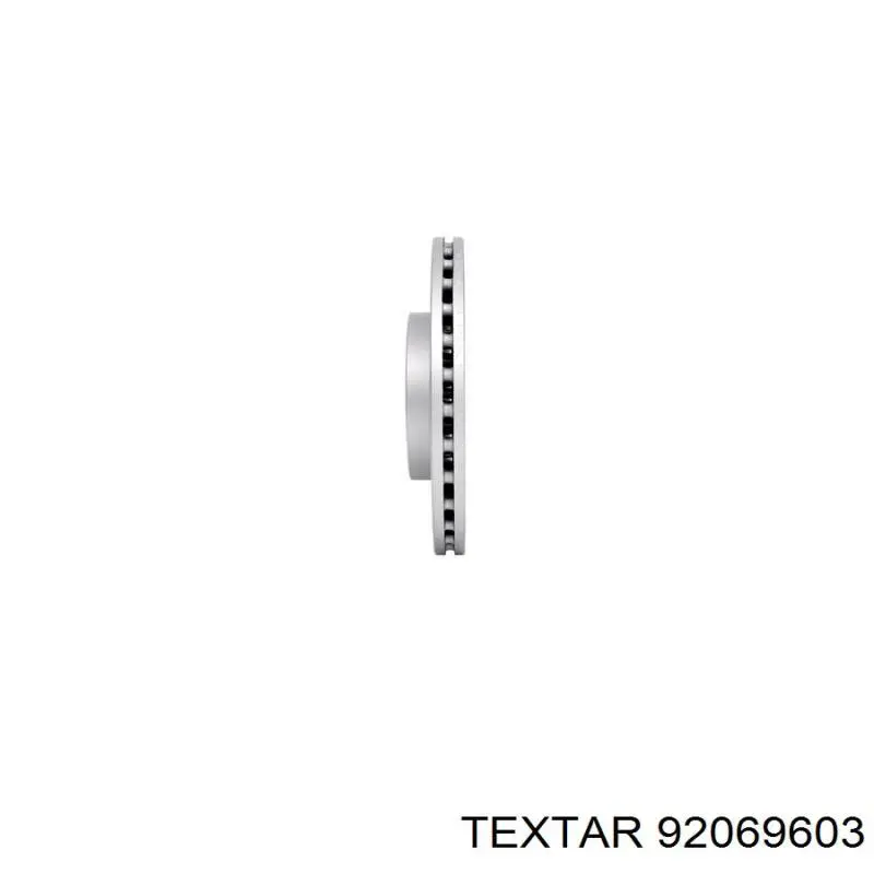 Гальмівні диски передні 92069603 Textar