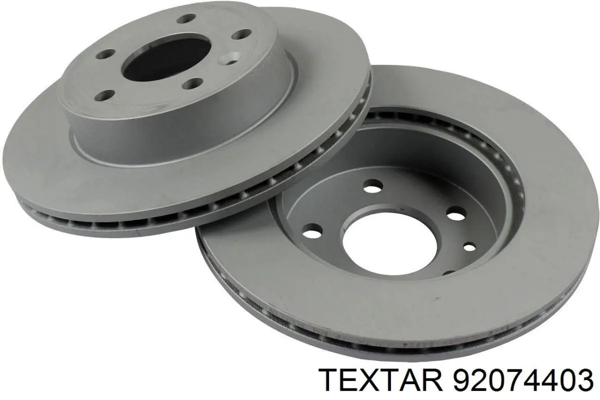 92074403 Textar Гальмо дискове переднє