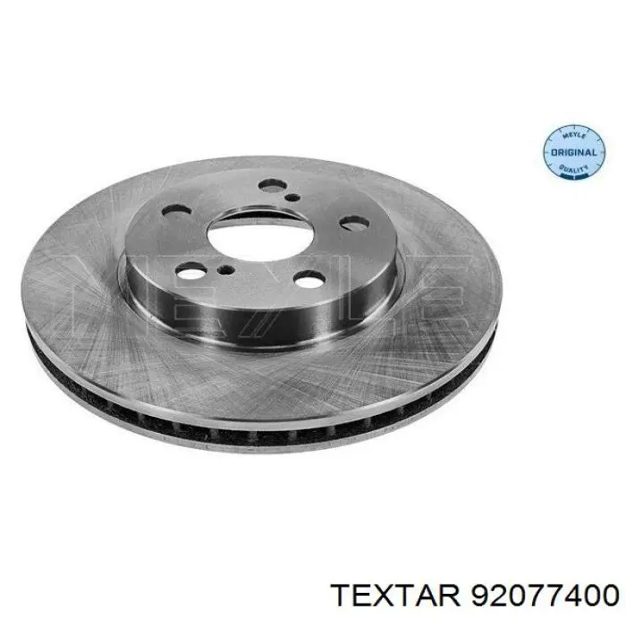 Диск переднього гальма Textar 92077400 ціна, від 28.95 USD