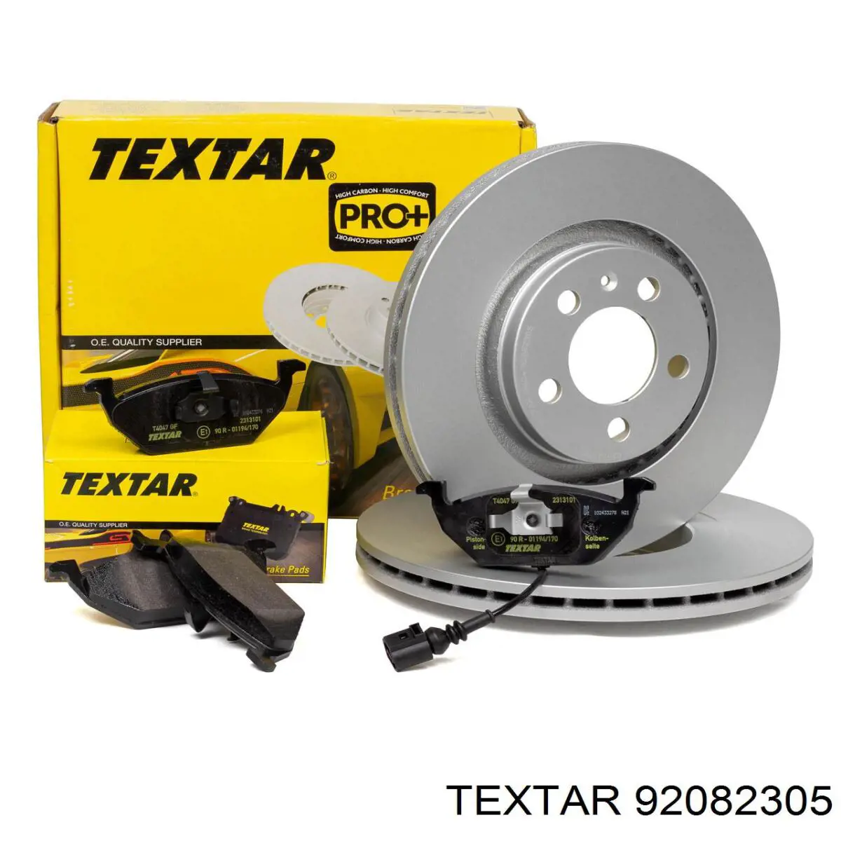 Гальмівні диски передні 92082305 Textar