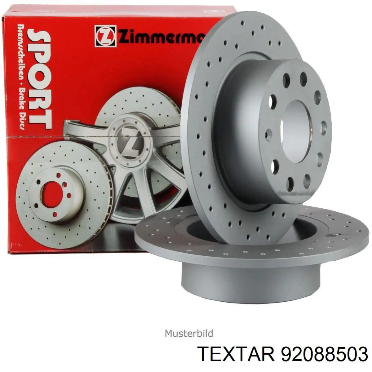 92088503 Textar Дискові гальма
