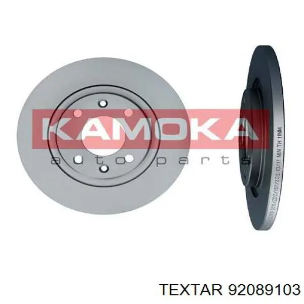 Диск переднього гальма Textar 92089103 ціна, від 31.33 USD