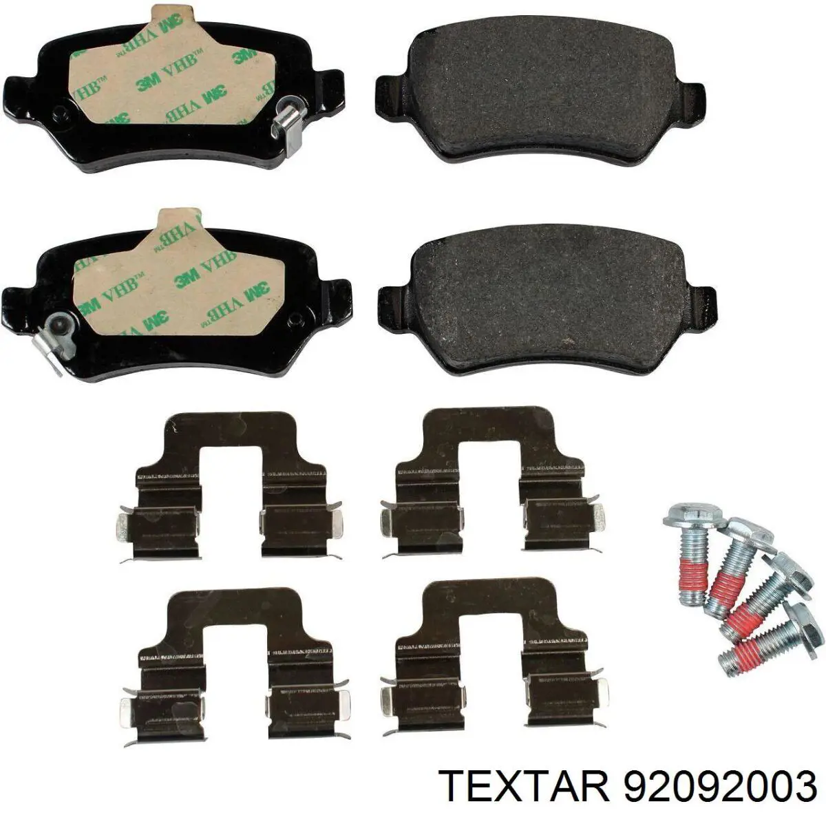 Диск гальмівний задній Textar 92092003