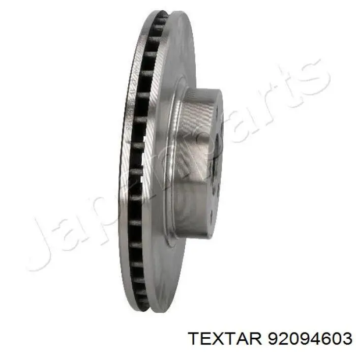 Диск гальмівний передній Textar 92094603