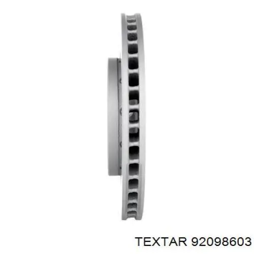 Диск гальмівний задній Textar 92098603