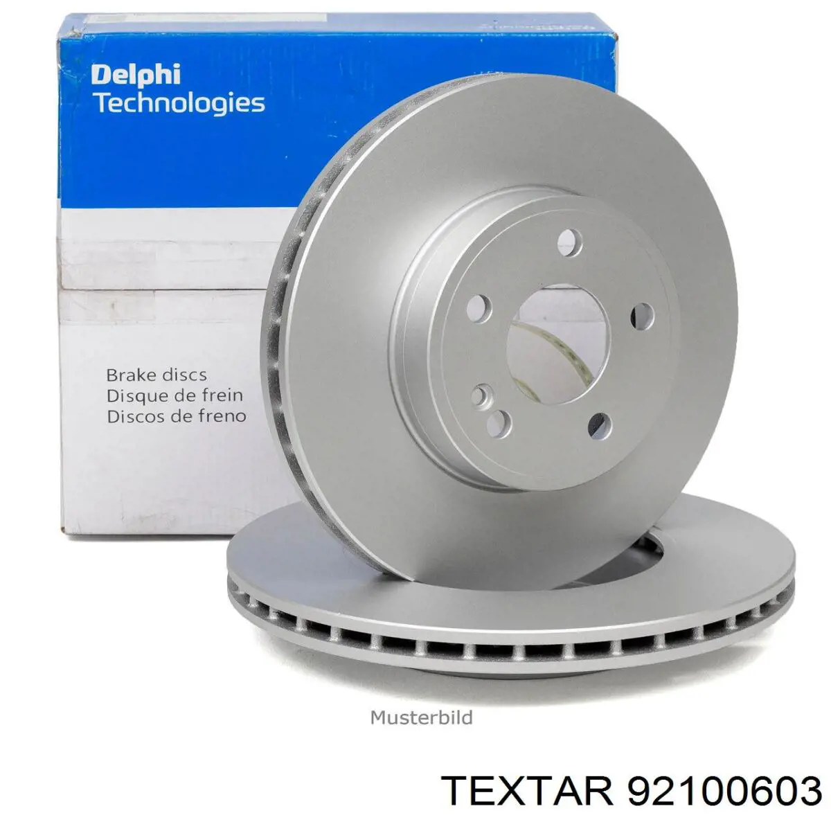 Купити 92100603 Textar Ротор гальмівний