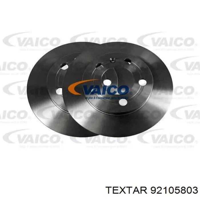 Гальмівні диски 92105803 Textar