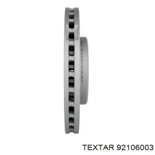 Диск переднього гальма Textar 92106003 ціна, від 41.80 USD