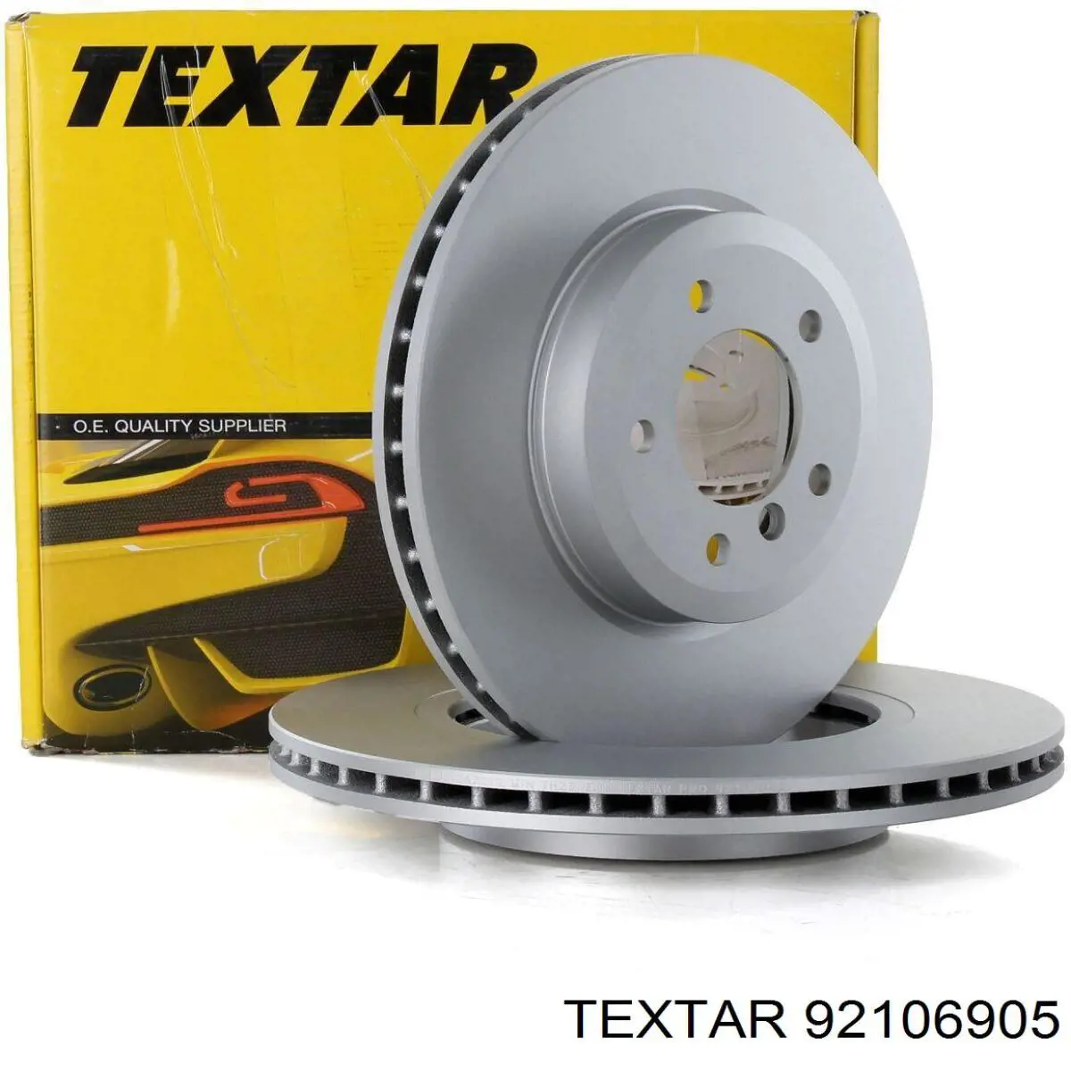 92106905 Textar диск гальмівний передній