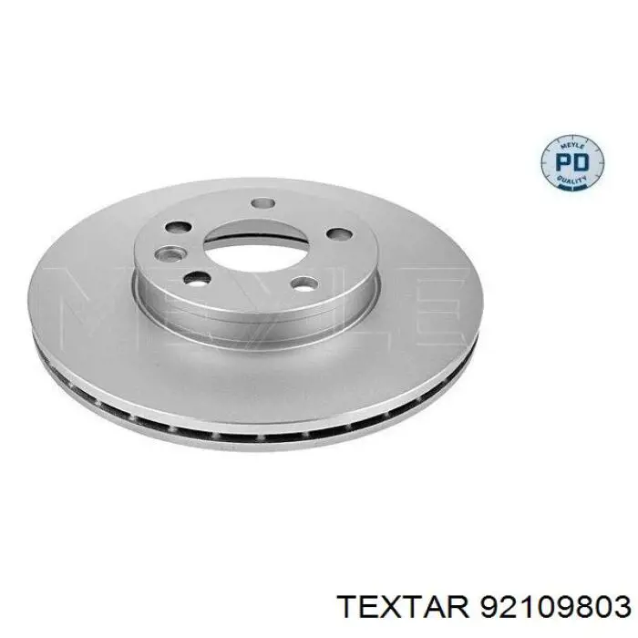 92109803 Textar диск гальмівний передній