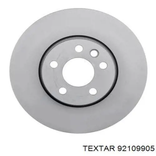 Диск переднього гальма Textar 92109905 ціна, від 53.28 USD
