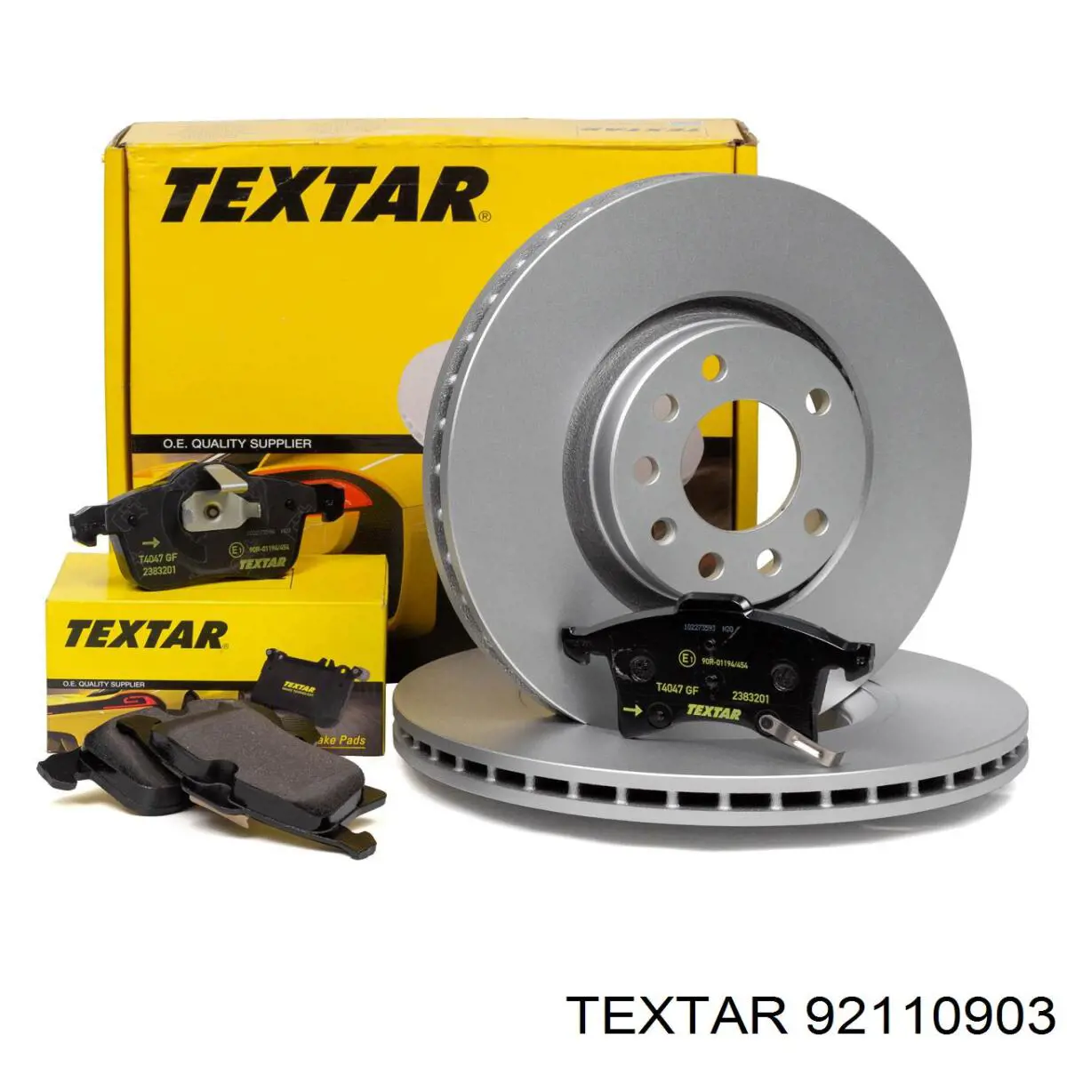 Диск переднього гальма Textar 92110903 ціна, від 47.19 USD