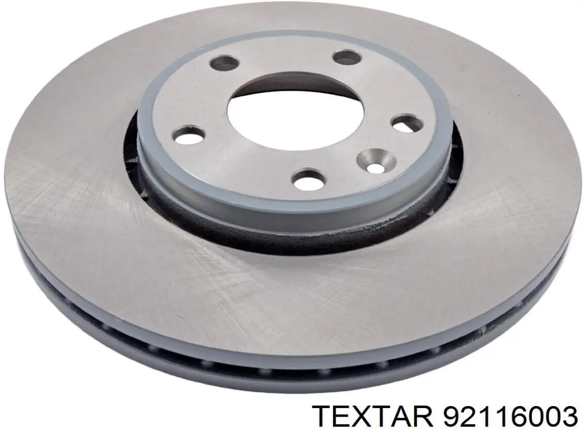 Диск переднього гальма Textar 92116003 ціна, від 40.83 USD