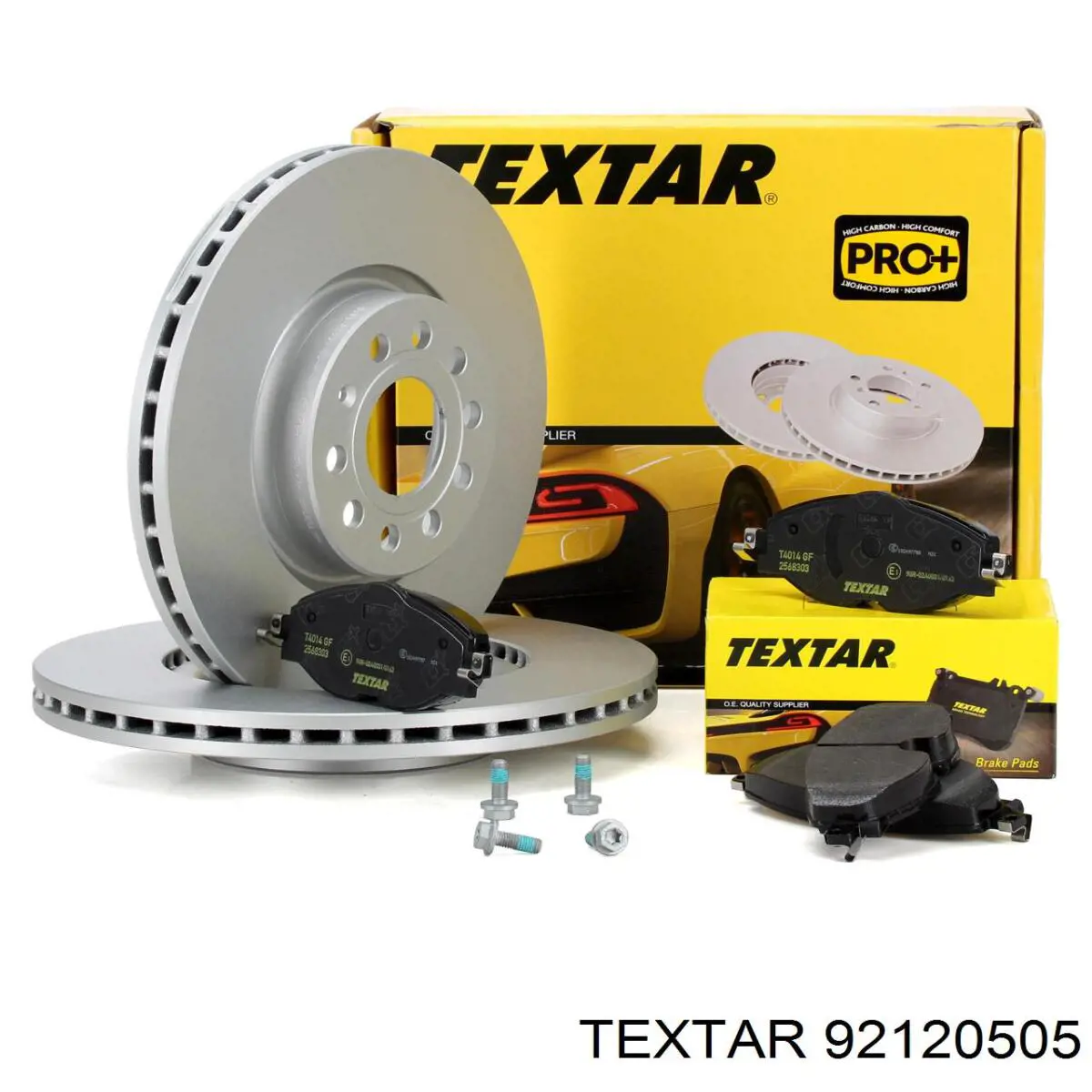 Диск переднього гальма Textar 92120505 ціна, від 55.13 USD
