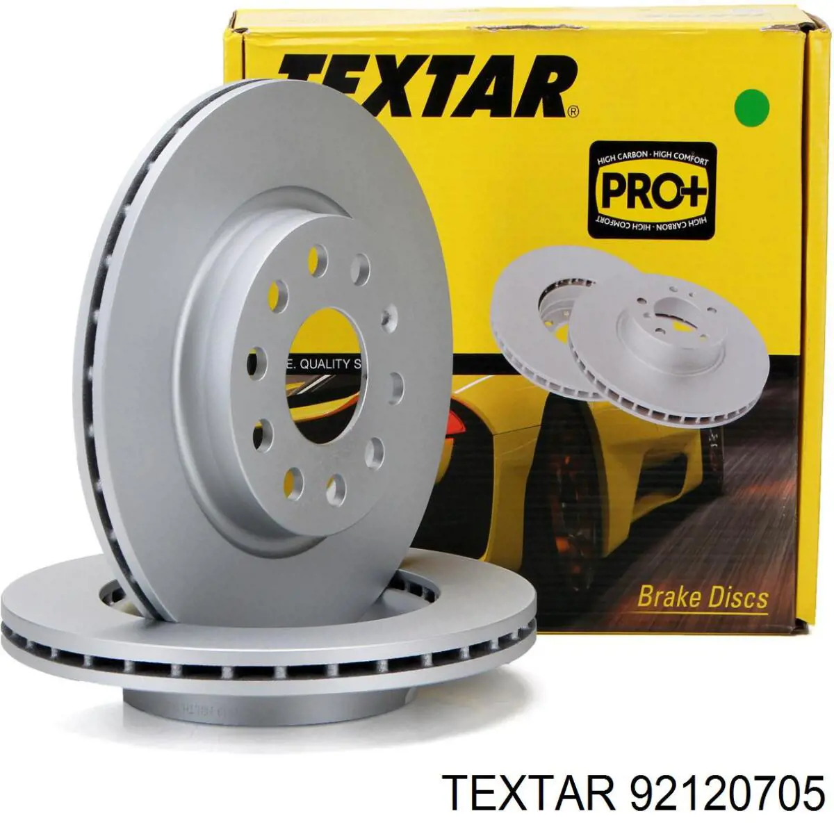 Диск переднього гальма Textar 92120705 ціна, від 33.70 USD