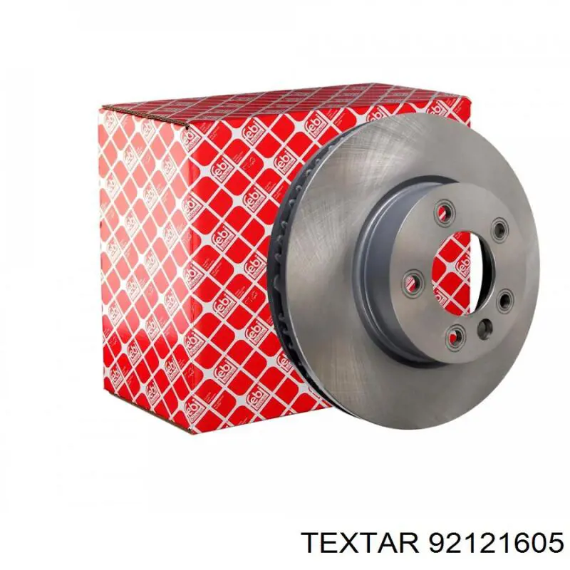 Диск переднього гальма Textar 92121605 ціна, від 99.72 USD