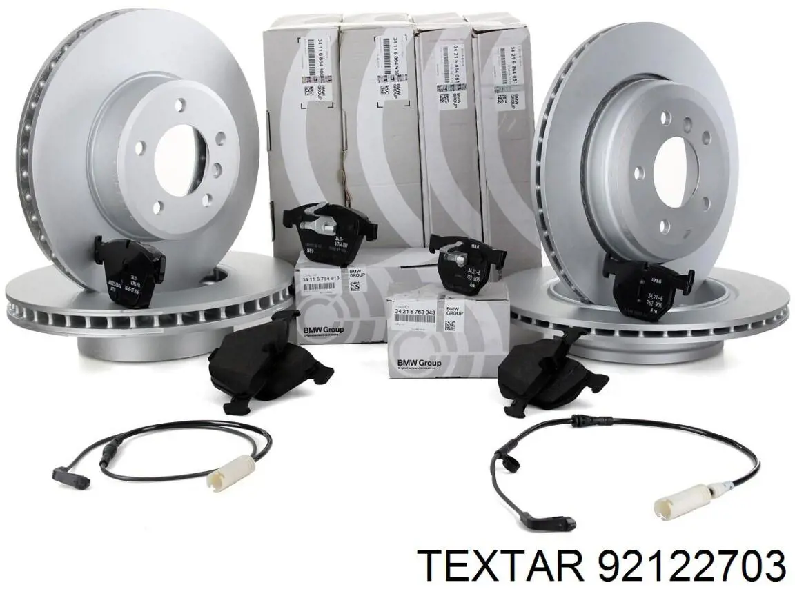 92122703 Textar Дискові гальма