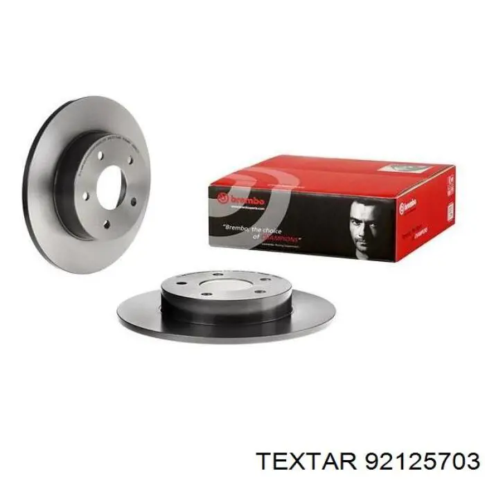 Задні дискові гальма Textar 92125703 ціна, від 28.82 USD