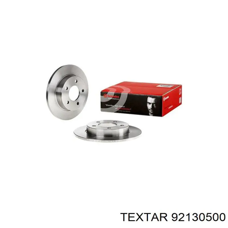 Купити 92130500 Textar Диск заднього гальма