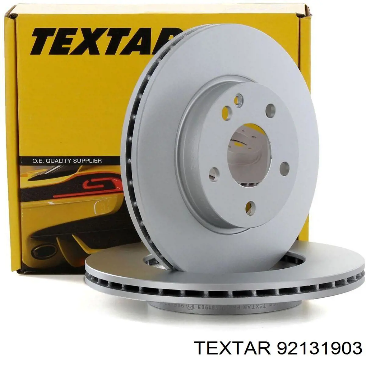 92131903 Textar диск гальмівний передній