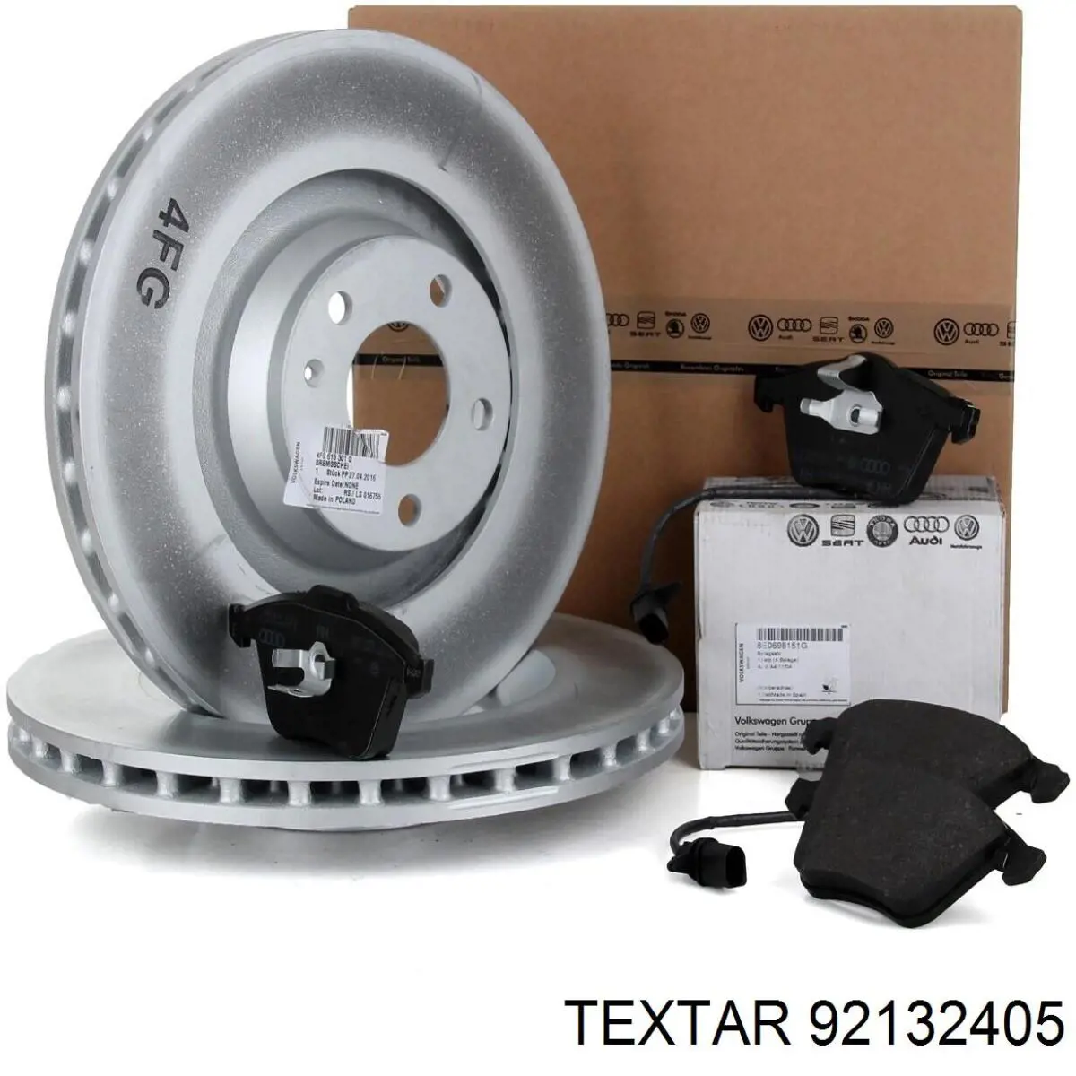 Купити 92132405 Textar Ротор гальмівний