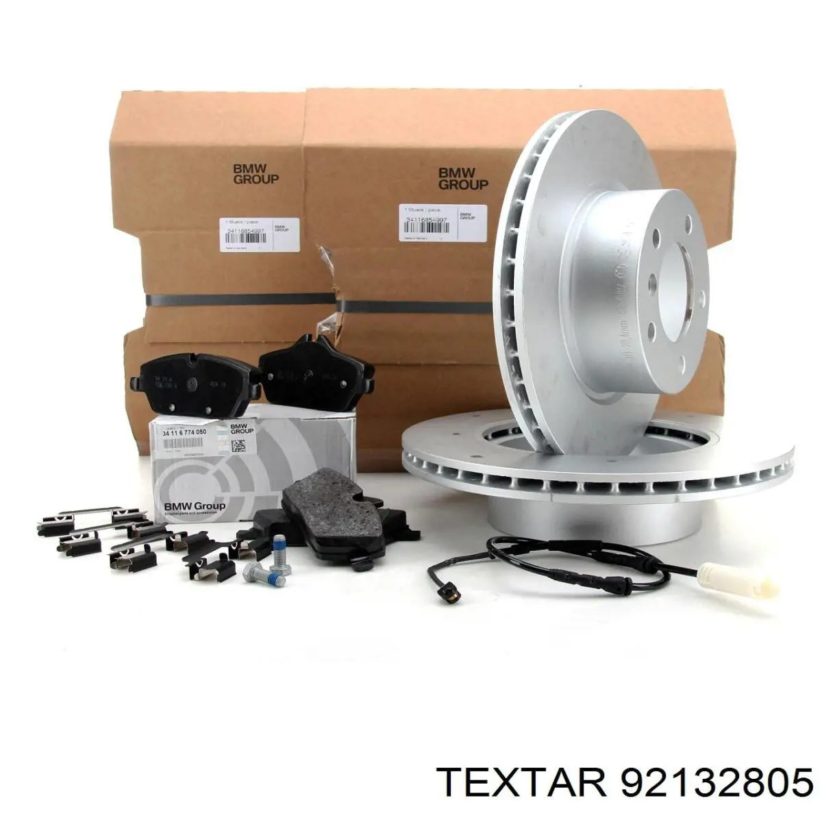 Диск переднього гальма Textar 92132805 ціна, від 51.36 USD
