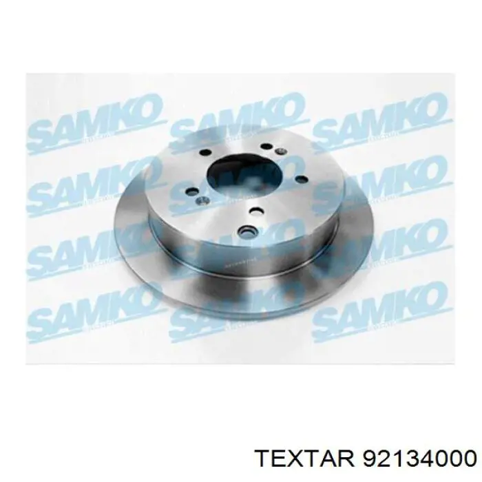 Купити 92134000 Textar Диск заднього гальма