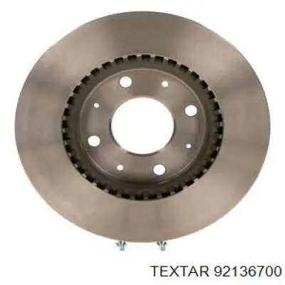 92136700 Textar Гальмо дискове переднє