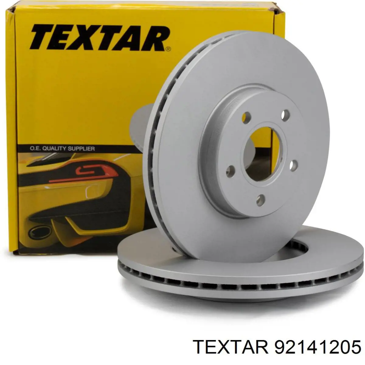 92141205 Textar диск гальмівний передній