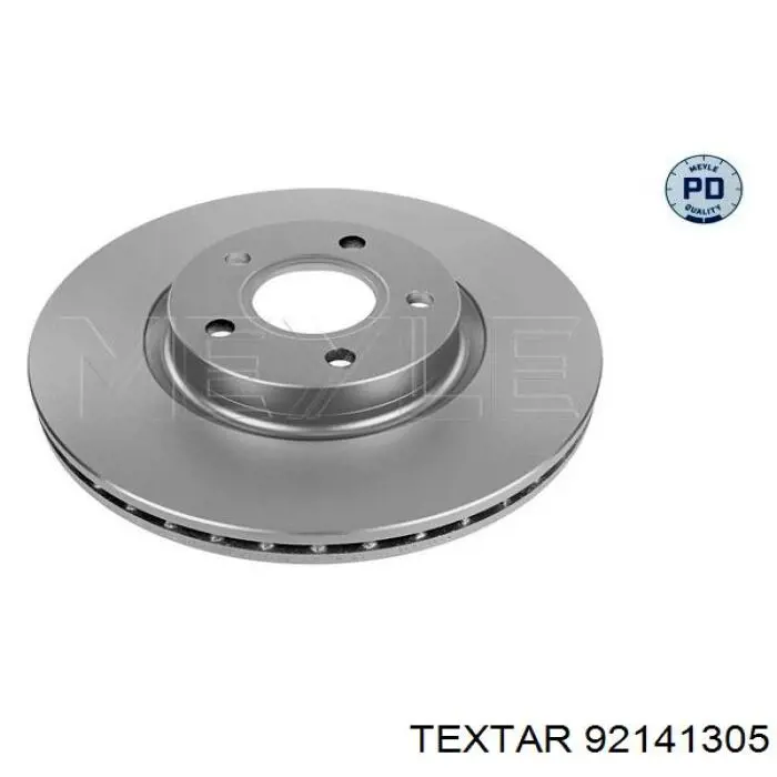 Диск переднього гальма Textar 92141305 ціна, від 46.02 USD