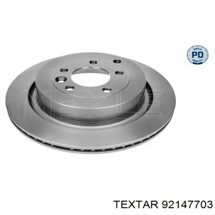 Купити 92147703 Textar Диск заднього гальма