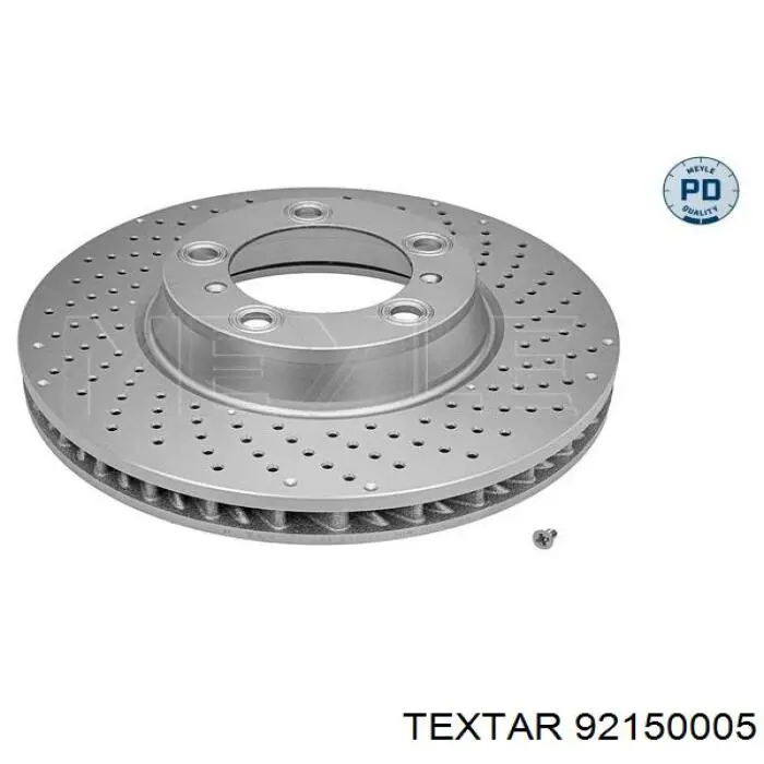 Диск гальмівний передній 92150005 Textar