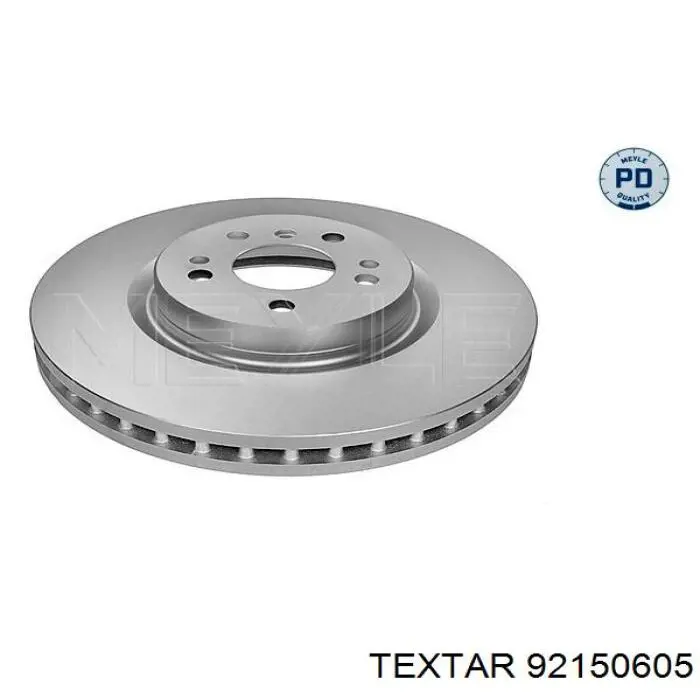 Диск гальмівний передній 92150605 Textar