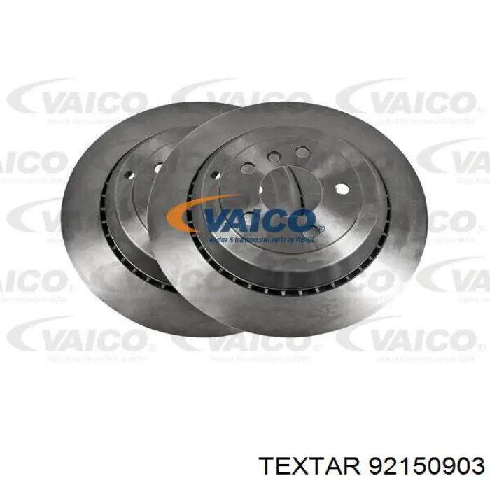 Купити 92150903 Textar Диск заднього гальма