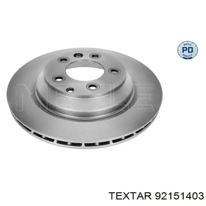 Купити 92151403 Textar Диск заднього гальма