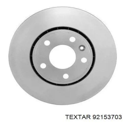 Диск гальмівний задній Textar 92153703