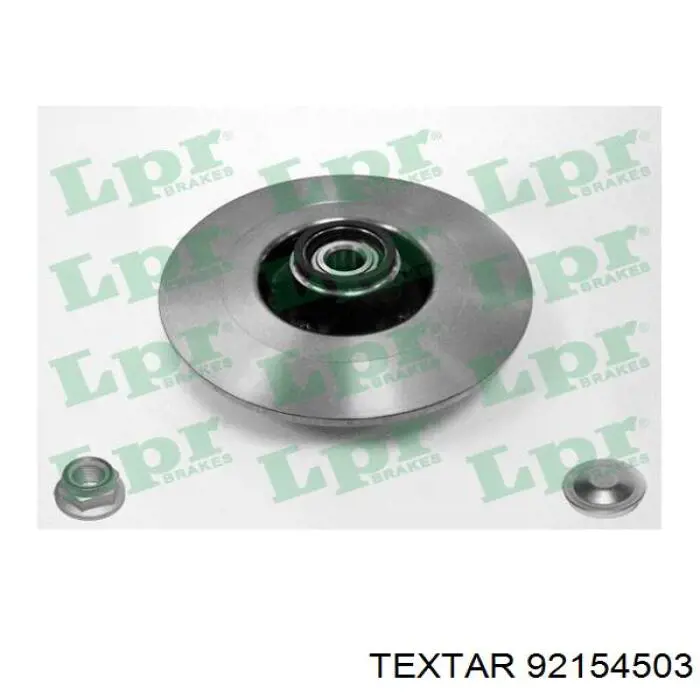 Задні дискові гальма Textar 92154503 ціна, від 79.09 USD