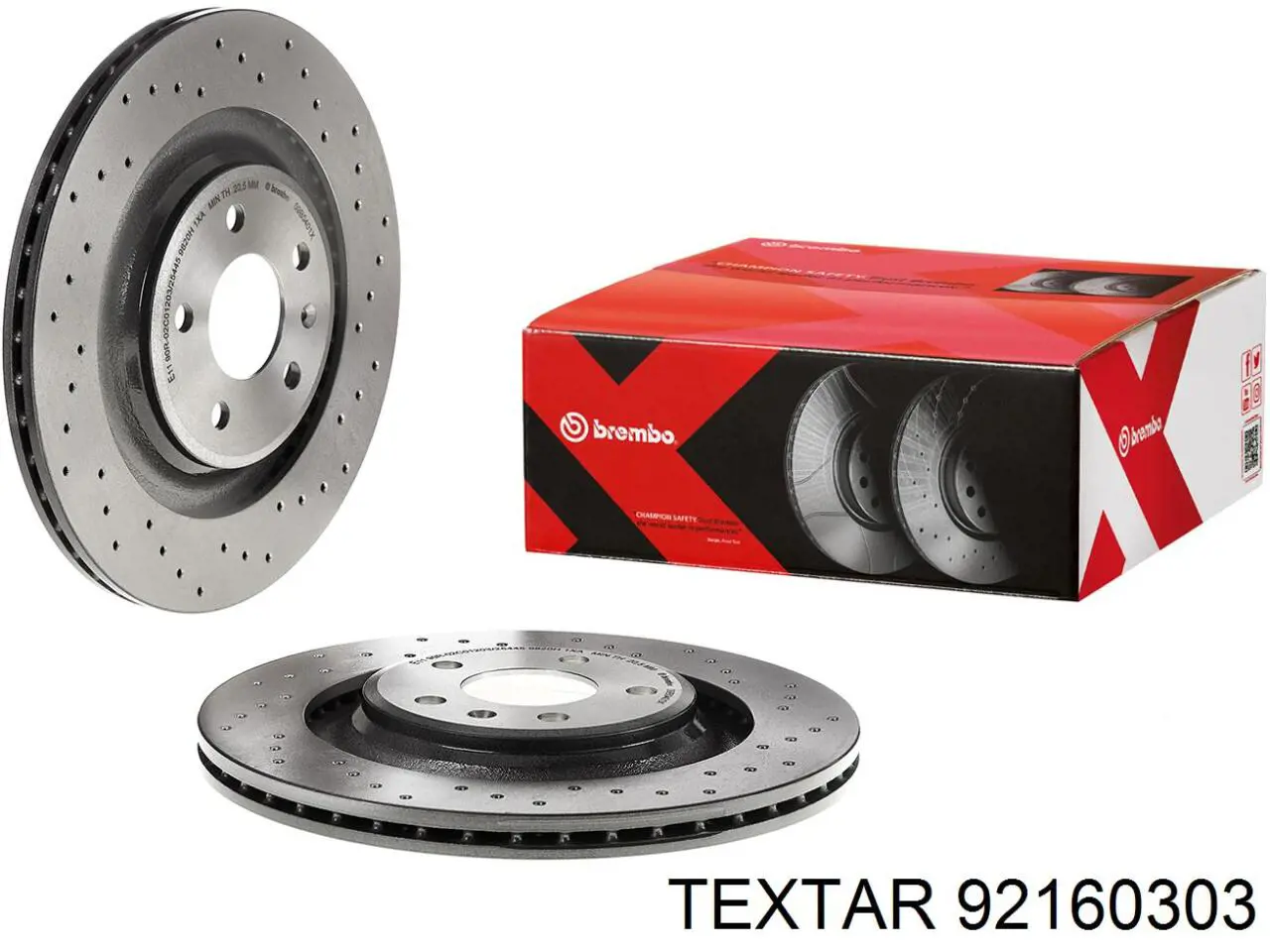 Купити 92160303 Textar Диск заднього гальма