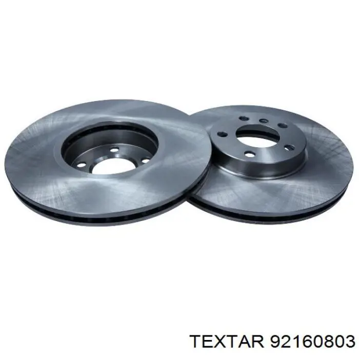 92160803 Textar Гальмо дискове переднє